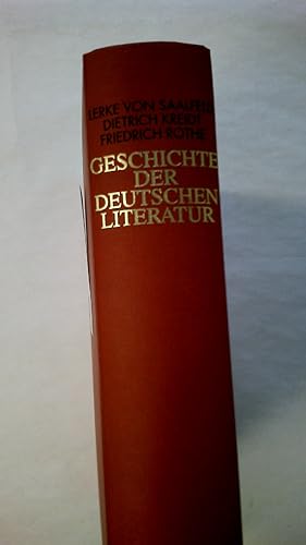 Seller image for GESCHICHTE DER DEUTSCHEN LITERATUR. von den Anfngen bis zur Gegenwart for sale by HPI, Inhaber Uwe Hammermller