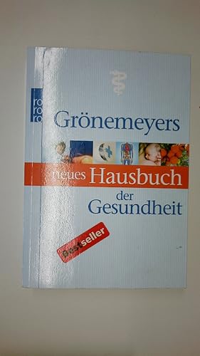 Seller image for GRNEMEYERS NEUES HAUSBUCH DER GESUNDHEIT. for sale by HPI, Inhaber Uwe Hammermller