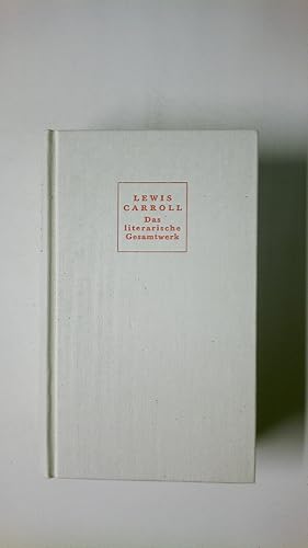 Bild des Verkufers fr DAS LITERARISCHE GESAMTWERK. 2 BNDE. BUCH I. Sylvie & Bruno - Die Geschichte einer Liebe. Roman. Buch II zum Verkauf von HPI, Inhaber Uwe Hammermller