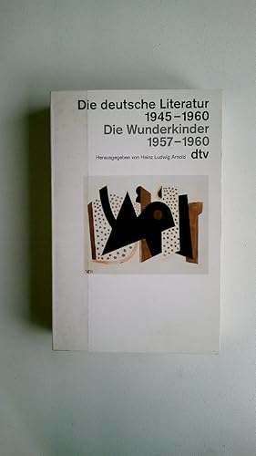 Bild des Verkufers fr DIE WUNDERKINDER. 1957 - 1960. zum Verkauf von HPI, Inhaber Uwe Hammermller