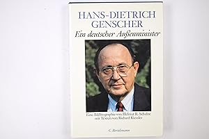 Seller image for HANS-DIETRICH GENSCHER. ein deutscher Aussenminister for sale by HPI, Inhaber Uwe Hammermller