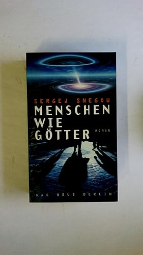 Imagen del vendedor de MENSCHEN WIE GTTER. phantastischer Roman in 3 Bchern a la venta por HPI, Inhaber Uwe Hammermller