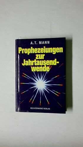 Bild des Verkufers fr PROPHEZEIUNGEN ZUR JAHRTAUSENDWENDE. eine Gesamtschau der Voraussagen von Propheten, Weisen, Sehern, Schamanen und Astrologen fr das neue Jahrtausend zum Verkauf von HPI, Inhaber Uwe Hammermller