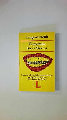 Bild des Verkufers fr HUMOROUS SHORT STORIES. 5 humorvolle engl. Kurzgeschichten zum Verkauf von HPI, Inhaber Uwe Hammermller