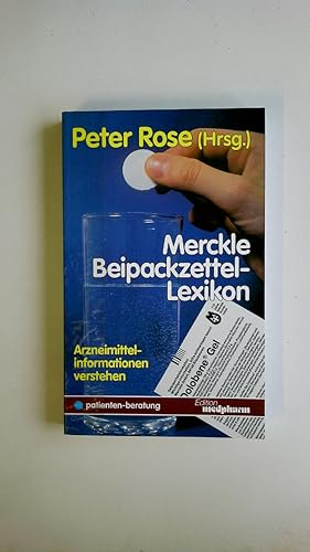 Seller image for MERCKLE-BEIPACKZETTEL-LEXIKON. Arzneimittelinformationen verstehen for sale by HPI, Inhaber Uwe Hammermller