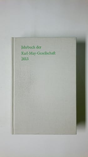 Imagen del vendedor de JAHRBUCH DER KARL-MAY-GESELLSCHAFT 2013. a la venta por HPI, Inhaber Uwe Hammermller