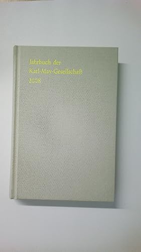 Seller image for JAHRBUCH DER KARL-MAY-GESELLSCHAFT 2008. for sale by HPI, Inhaber Uwe Hammermller