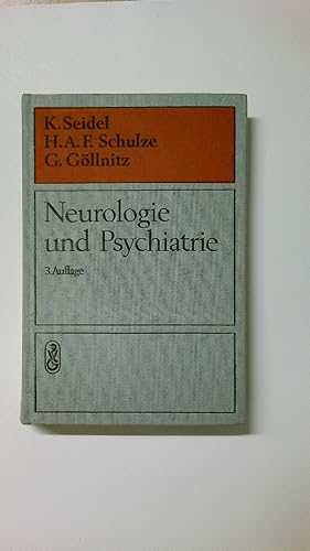 Bild des Verkufers fr NEUROLOGIE UND PSYCHIATRIE EINSCHLIESSLICH KINDERNEUROPSYCHIATRIE UND GERICHTLICHE PSYCHIATRIE. Lehrbuch fr Studenten zum Verkauf von HPI, Inhaber Uwe Hammermller