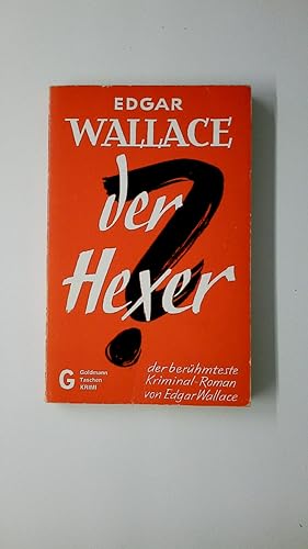 Imagen del vendedor de DER HEXER. Roman a la venta por HPI, Inhaber Uwe Hammermller