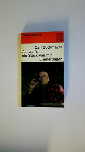 Bild des Verkufers fr ALS WR S EIN STCK VON MIR. Horen der Freundschaft zum Verkauf von HPI, Inhaber Uwe Hammermller