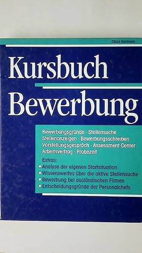 Bild des Verkufers fr KURSBUCH BEWERBUNG. zum Verkauf von HPI, Inhaber Uwe Hammermller