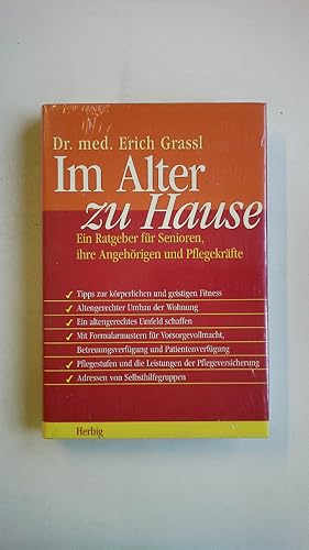 Bild des Verkufers fr IM ALTER ZU HAUSE. ein Ratgeber fr Senioren, ihre Angehrigen und Pflegekrfte zum Verkauf von HPI, Inhaber Uwe Hammermller