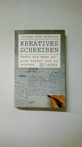 Bild des Verkufers fr KREATIVES SCHREIBEN. Texte als Wege zu sich selbst und zu anderen ; Selbsterfahrung, Therapie, Meditation, Denkwerkzeug, Arbeitshilfe, Abbau von Schreibblockaden zum Verkauf von HPI, Inhaber Uwe Hammermller