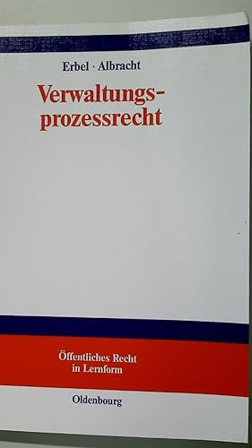 Bild des Verkufers fr VERWALTUNGSPROZESSRECHT. zum Verkauf von HPI, Inhaber Uwe Hammermller