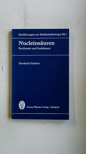 Imagen del vendedor de NUCLEINSUREN. Biochemie und Funktionen a la venta por HPI, Inhaber Uwe Hammermller