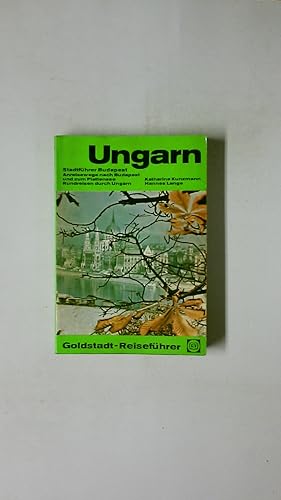Imagen del vendedor de UNGARN. Budapest ; Plattensee ; Rundreisen durch Ungarn a la venta por HPI, Inhaber Uwe Hammermller