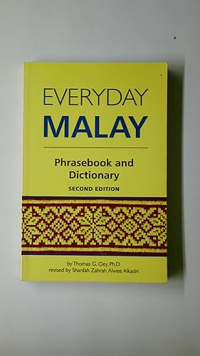 Imagen del vendedor de EVERYDAY MALAY. Phrasebook and Dictionary a la venta por HPI, Inhaber Uwe Hammermller