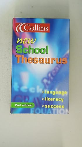 Seller image for COLLINS NEW SCHOOL THESAURUS. for sale by HPI, Inhaber Uwe Hammermller