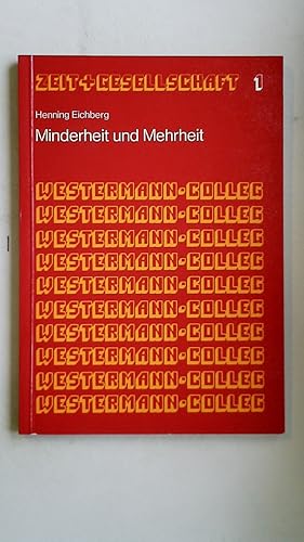Seller image for MINDERHEIT UND MEHRHEIT. for sale by HPI, Inhaber Uwe Hammermller