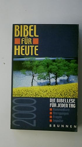 Bild des Verkufers fr BIBEL FR HEUTE 2012. zum Verkauf von HPI, Inhaber Uwe Hammermller