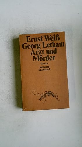 Seller image for GEORG LETHAM. Arzt u. Mrder ; Roman for sale by HPI, Inhaber Uwe Hammermller