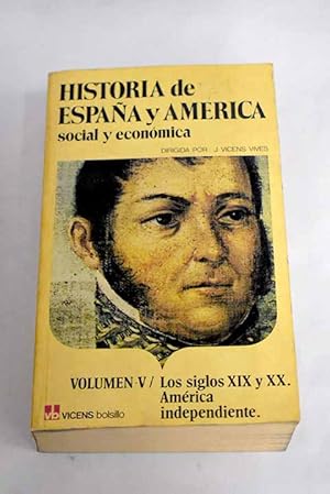 Seller image for Historia social y econmica de Espaa y Amrica, tomo V for sale by Alcan Libros