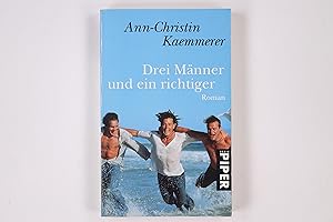 Bild des Verkufers fr DREI MNNER UND EIN RICHTIGER. Roman zum Verkauf von Butterfly Books GmbH & Co. KG