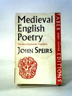 Bild des Verkufers fr Medieval English Poetry: The Non-Chaucerian Tradition zum Verkauf von World of Rare Books