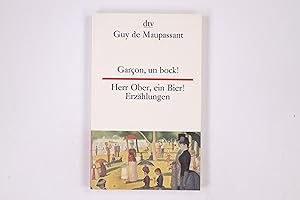 Imagen del vendedor de GARON, UN BOCK!. Franzsisch & Deutsch = Herr Ober, ein Bier a la venta por Butterfly Books GmbH & Co. KG