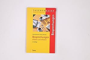 Bild des Verkufers fr BESPRECHUNGEN. effektiv und effizient zum Verkauf von Butterfly Books GmbH & Co. KG