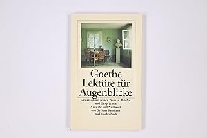 Seller image for LEKTRE FR AUGENBLICKE. Gedanken aus seinen Bchern, Briefen und Gesprchen for sale by Butterfly Books GmbH & Co. KG