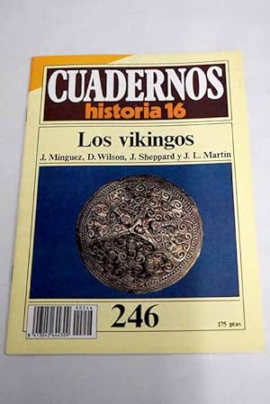 Seller image for Cuadernos Historia 16, serie 1985, n 246 Los Vikingos::LOS HOMBRES DEL NORTE INVADEN EL IMPERIO; YORK Y DUBLIN, COLONIAS ESCANDINAVAS DE OCCIDENTE; DEL VOLGA AL DNIEPER; LOS ADORADORES DEL FUEGO EN LA PENNSULA for sale by Alcan Libros