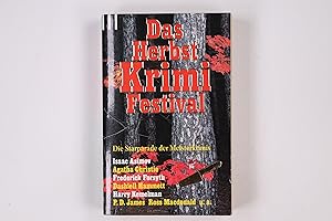 DAS HERBST-KRIMI-FESTIVAL. die Starparade der Meisterkrimis