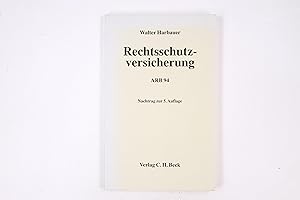 Image du vendeur pour RECHTSSCHUTZVERSICHERUNG. mis en vente par Butterfly Books GmbH & Co. KG