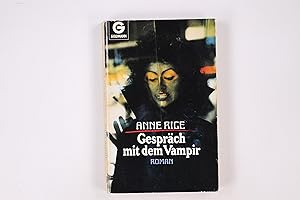 Bild des Verkufers fr GESPRCH MIT DEM VAMPIR. Roman zum Verkauf von Butterfly Books GmbH & Co. KG