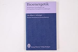 Immagine del venditore per BIOENERGETIK. MOLEKULARE GRUNDLAGEN DER BIOLOGISCHEN ENERGIEUMWANDLUNGEN. venduto da Butterfly Books GmbH & Co. KG