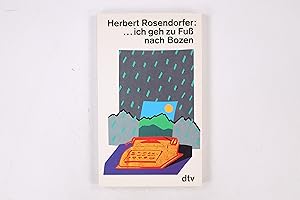 Image du vendeur pour . ICH GEH ZU FUSS NACH BOZEN UND ANDERE GESCHICHTEN. mis en vente par Butterfly Books GmbH & Co. KG