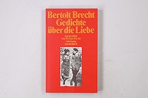 Bild des Verkufers fr GEDICHTE BER DIE LIEBE. zum Verkauf von Butterfly Books GmbH & Co. KG