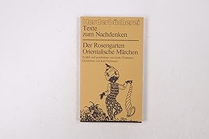 Bild des Verkufers fr DER ROSENGARTEN. oriental. Mrchen zum Verkauf von Butterfly Books GmbH & Co. KG