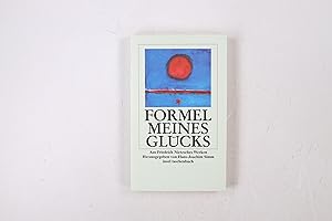 Seller image for FORMEL MEINES GLCKS. aus Friedrich Nietzsches Werken und Nachla for sale by Butterfly Books GmbH & Co. KG