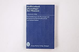 Bild des Verkufers fr STOFFWECHSELPHYSIOLOGIE DER PFLANZEN. Eine Einf. in d. Physiologie u. Biochemie d. Primrstoffwechsels zum Verkauf von Butterfly Books GmbH & Co. KG