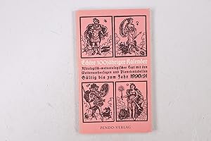 Imagen del vendedor de ECHTER HUNDERTJHRIGER KALENDER. aufgefunden u. nach d. eigenhndigen Konzept d. Abtes Mauritius Knauer von 1652 u.d. ltesten Hs. zum 1. Male vollst. hrsg., verdeutscht u. fr d. 20. Jh. erl. ; astrolog.-meteorolog. Text mit d. Wettervorhersagen u. Planetentab. gltig bis zum Jahr 1988/89 a la venta por Butterfly Books GmbH & Co. KG