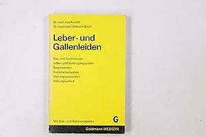 Bild des Verkufers fr LEBER- UND GALLENLEIDEN. mit Dit- u. Kalorientab zum Verkauf von Butterfly Books GmbH & Co. KG