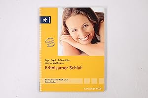 Imagen del vendedor de ERHOLSAMER SCHLAF. endlich wieder Kraft und Ruhe finden a la venta por Butterfly Books GmbH & Co. KG