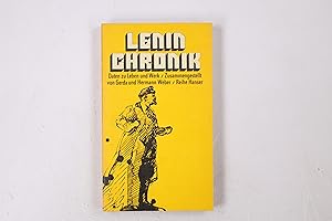 Bild des Verkufers fr LENIN-CHRONIK. Daten zu Leben u. Werk zum Verkauf von Butterfly Books GmbH & Co. KG