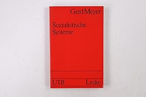 Bild des Verkufers fr SOZIALISTISCHE SYSTEME. Theorie- u. Strukturanalyse ; e. Studienbuch zum Verkauf von Butterfly Books GmbH & Co. KG
