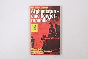 Bild des Verkufers fr AFGHANISTAN, EINE SOWJETREPUBLIK?. zum Verkauf von Butterfly Books GmbH & Co. KG