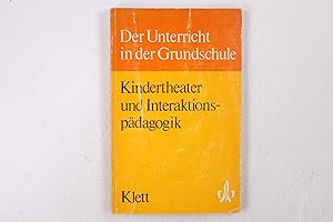 Bild des Verkufers fr KINDERTHEATER UND INTERAKTIONSPDAGOGIK. zum Verkauf von Butterfly Books GmbH & Co. KG