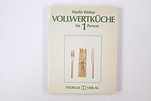 Seller image for VOLLWERTKCHE FR 1 PERSON. for sale by Butterfly Books GmbH & Co. KG