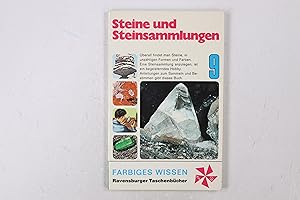 Bild des Verkufers fr STEINE UND STEINSAMMLUNGEN. zum Verkauf von Butterfly Books GmbH & Co. KG